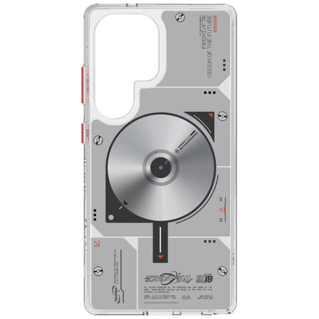 Case Skinarma Nova MagSafe for Samsung    Galaxy S25 Ultra transparent - imagine 3