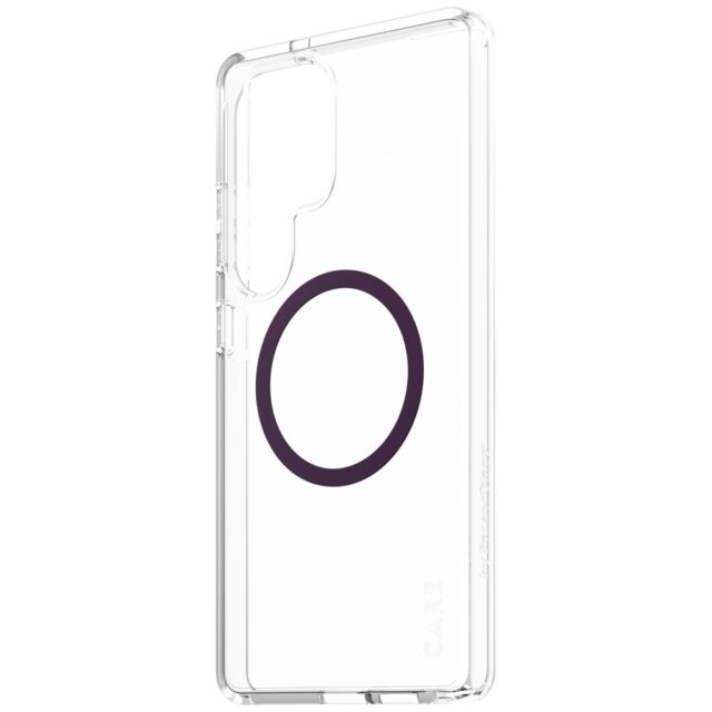 Etui CARE by PanzerGlass Flagship Urban  Combat Purple QI do Samsung Galaxy S25 Ultra transparent - imagine 3