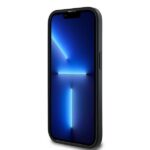 DKNY DKHMP14LPCPVSLK iPhone 14 Pro 6.1" black hardcase Leather Checkered Mono Pattern MagSafe - imagine 5