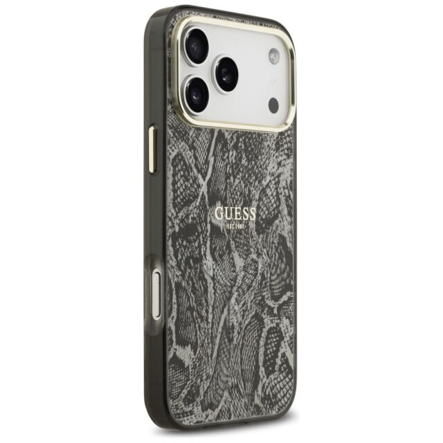 Guess Python Pattern MagSafe Case for iPhone 17 Pro Max Black - imagine 4