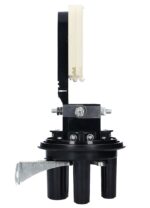 Extralink Grant | FTTX Closure | 2 trays, 24 core, black - imagine 3