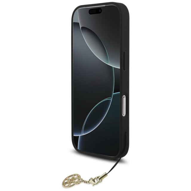 Guess 4G Charms Collection MagSafe case for iPhone 17 Pro black - imagine 4