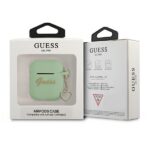 Guess GUA2LSCHSN AirPods cover green Silicone Charm Heart Collection - imagine 3