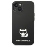 Karl Lagerfeld KLHCP14SSLCTBK iPhone 14/ 15 / 13 6,1" hardcase black Silicone Choupette Body - imagine 3