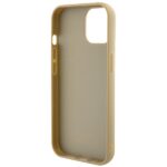 Guess GUHCP15SPMSDGSD iPhone 15 / 14 / 13 6.1" gold hardcase Disco Metal Script - imagine 7