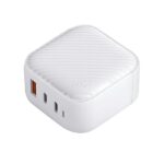 UNIQ Verge Pro Charger 66W Gan USB-C cloud white