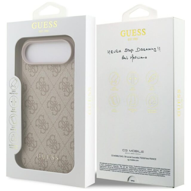 Guess 4G Classic Case for iPhone Air Pink - imagine 8