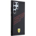 Ferrari FEHCS24LPINK S24 Ultra S928 black hardcase Big SF Perforated - imagine 4