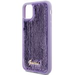 Guess GUHCN61PSFDGSU iPhone 11 / Xr 6.1" purple hardcase Sequin Script Metal - imagine 6