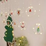 Lampki świąteczne LED zestaw figurki     10szt. - okrągłe - imagine 2