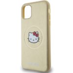 Hello Kitty HKHMN61PGHCKD iPhone 11 / Xr 6.1" Gold Hardcase Leather Kitty Head MagSafe - imagine 6