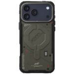 Etui Skinarma Vigor MagSafe do iPhone 17  Pro Max zielony - imagine 3