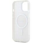 DKNY DKHMP15SHRHSEP iPhone 15 / 14 / 13 6.1 inch pink hardcase IML Mono & Stripe MagSafe - imagine 7