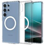 Spigen Ultra Hybrid Mag MagSafe Case for Samsung Galaxy S25 Ultra White