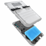 Console Anbernic RG35XX translucent white Dual-system (GarlicOS) - imagine 4