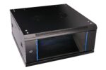 Extralink 4U 600x600 Black | Rackmount cabinet | wall mounted - imagine 3