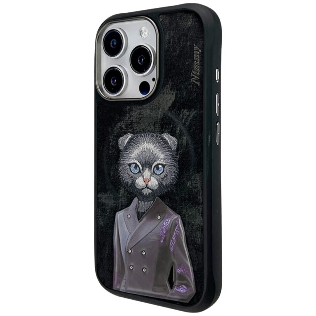 Case Nimmy Magnetic fashion cute pet     MagSafe for iPhone 16 Pro black - imagine 2