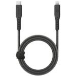 ENERGEA Flow USB-C to Lightning C94 MFI Cable 1.5m Black 60W 3A PD Fast Charge