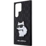 Karl Lagerfeld KLHCS23LSAKLHCPK S23 Ultra S918 hardcase black Saffiano Monogram Choupette - imagine 6