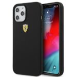 Ferrari FESSIHCP12LBK iPhone 12 Pro Max 6,7" black hardcase On Track Silicone