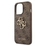Guess GUHCP13X4GMGBR iPhone 13 Pro Max 6,7" brown hardcase 4G Big Metal Logo - imagine 6