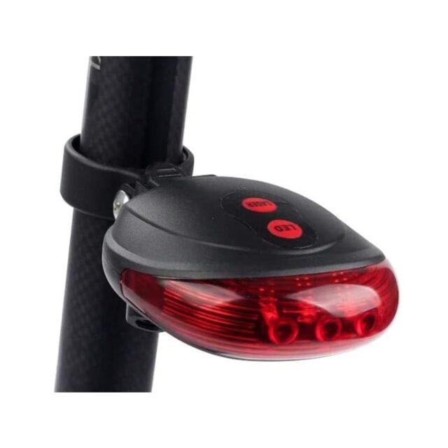 Extralink Rear Bicycle Light, Laser 5 LED Line Marker - imagine 3