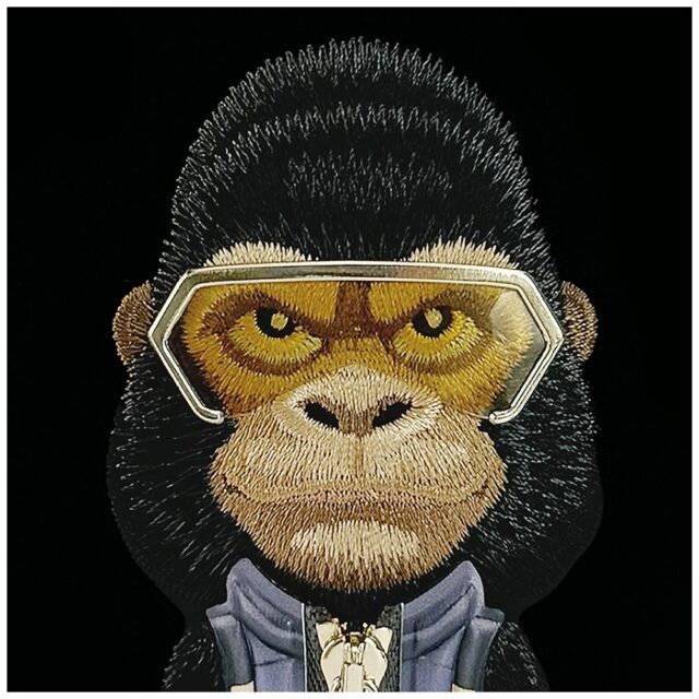 Case Nimmy Cool&Cute 2.0 Gorilla for iPhone 17 black - imagine 6