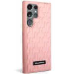 Karl Lagerfeld KLHCS23LRUPKLPP S23 Ultra S918 hardcase pink 3D Monogram - imagine 3