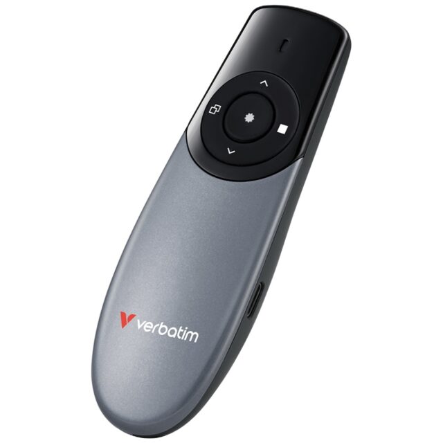 Presenter Verbatim Focus with laser pointer grey 32365 - imagine 2