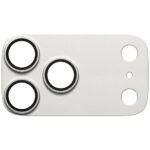 Tempered glass for lens PanzerGlass Fender Camera Protector for iPhone 17 Pro Max silver - imagine 3