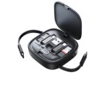 USAMS 3in1 retractable cable with boxMicroUSB/USB-C/Lightning 60W steel/tarnish SJ650USB01 - imagine 2