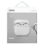 UNIQ case Glase AirPods 4 glossy clear - imagine 5