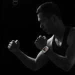 USAMS Strap with Case for Apple Watch 4/5/6/7/SE/SE3 40/41mm black ZB73IW1 (US-ZB073) - imagine 10