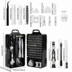 Extralink Precision Screwdriver Set, Torx Screwdrivers 115 in 1 - imagine 3