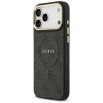 Case Guess 4G PU Classic Logo MagSafe for iPhone 17 Pro Max black - imagine 2