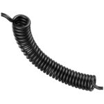 USAMS car charger 2xUSB-C 1xUSB-A C33 60W with spring cable Fast Charge black CC167CC01 (US-CC167) - imagine 3