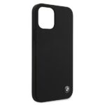 BMW BMHCP12MSILBK iPhone 12 / 12 Pro 6.1" black hardcase Silicone Signature - imagine 8