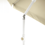 Black Forest Compact Beach Umbrella, 1.8m Beige - imagine 4