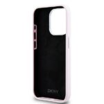 DKNY DKHMP15LSMCHLP iPhone 15 Pro 6.1" pink hardcase Liquid Silicone Small Metal Logo MagSafe - imagine 7