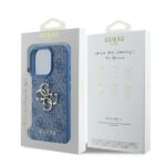 Guess GUHCP16L4GMGBL iPhone 16 Pro 6.3" blue hardcase 4G Big Logo - imagine 6