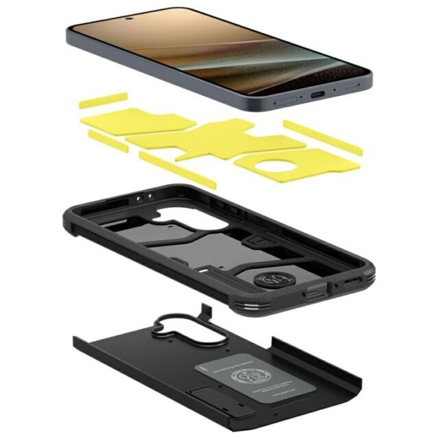 Spigen Tough Armor Case for Samsung Galaxy A36 5G Black - imagine 8