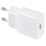 Mains charger Samsung EP-T1510XW 15W Fast Charge + USB-C to USB-C cable white - imagine 4