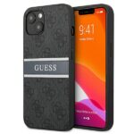 Guess GUHCP13M4GDGR iPhone 13 / 14 / 15 6,1" grey hardcase 4G Stripe