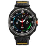 Band Spigen Athlex Air for Samsung Galaxy Watch 8 / Classic (40/44/46mm) black - imagine 2