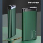 USAMS Powerbank PB55 10000mAh 2xUSB LED display green 10KCD14802 (US-CD148) aluminum - imagine 8