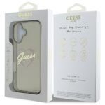 Guess GUHCP16SHCHGSPK iPhone 16 6.1" black hardcase IML Heart - imagine 8