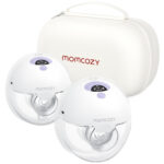Momcozy M5 Double Electric Breast Pump Purple, 160ml