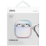 Case UNIQ Iridescia for AirPods 4 Hang Case holo quartz - imagine 4