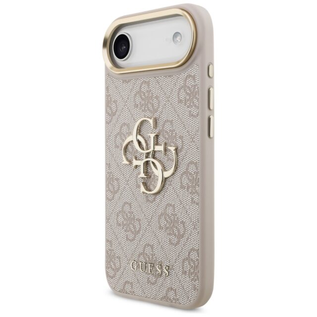 Case Guess 4G Big 4G Classic Logo for iPhone Air pink gold - imagine 2
