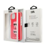 Karl Lagerfeld KLHCP13MTPE2TR iPhone 136,1" hardcase red Karl&Choupette Head - imagine 8